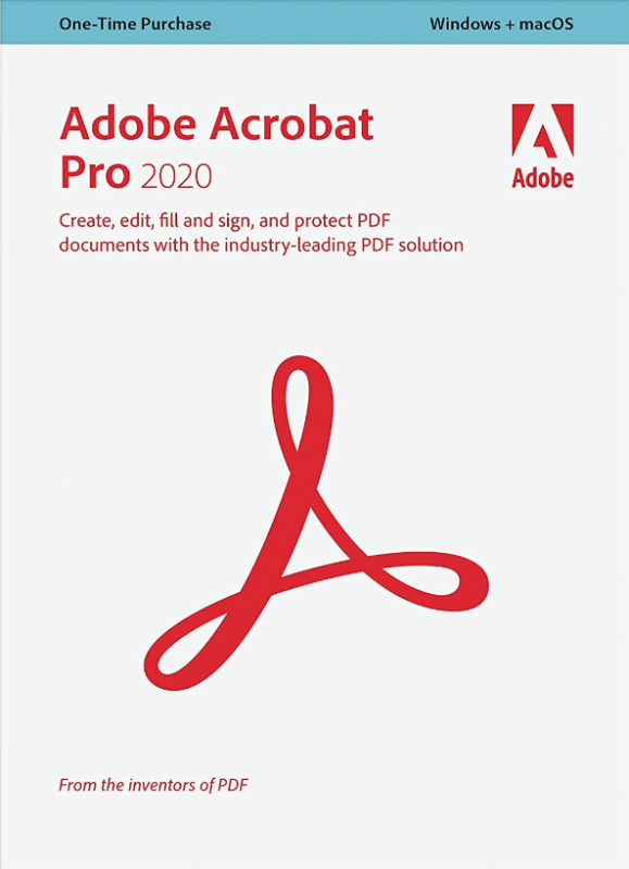 Acrobat Professional 2020 Acrobat Professional 2020
